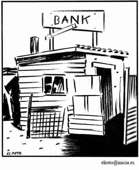 ruina de banco